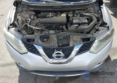2015 Nissan Rogue S from USA, damaged, VIN KNMAT2MT7FP554888